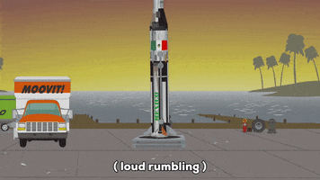 rocket van GIF by South Park 