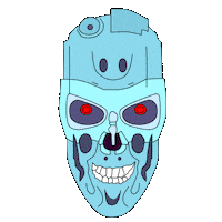 Artificial Intelligence Robot Sticker