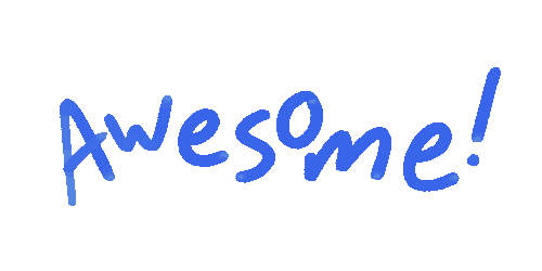 Awesome Sticker by U-tad