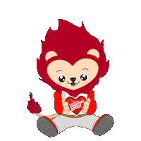 SportSingapore love heart celebrate celebrating Sticker