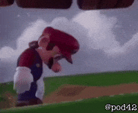 Sad Mario Bros GIF