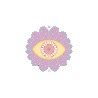 Third Eye Flower Sticker