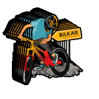 bilkarbisiklet  Sticker