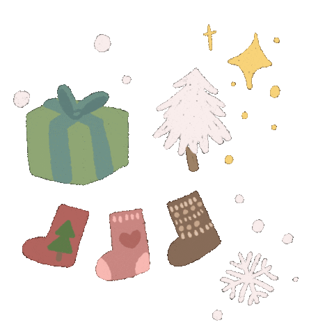 Christmas Snow Sticker
