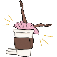 Coffee Cafe Sticker