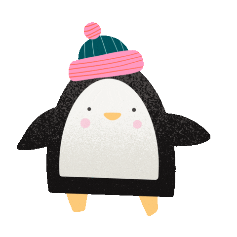 DoubleShotCreative giphyupload penguin holidays penguins Sticker