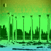 landscape ruins GIF by Xenoself
