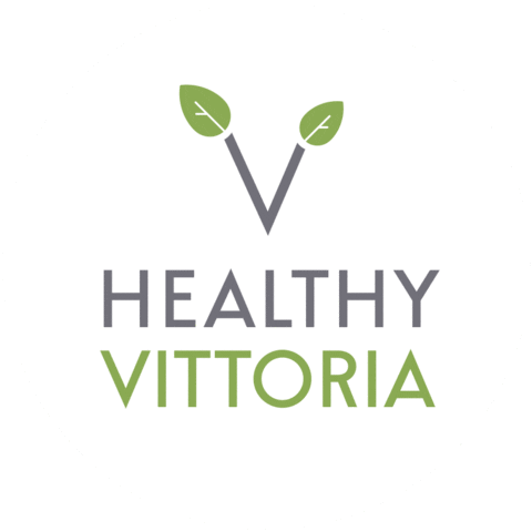 logo wellness Sticker by Healthy Vittoria