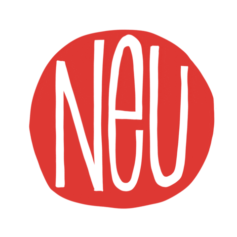 Neu Rot Sticker by Daniela Nachtigall