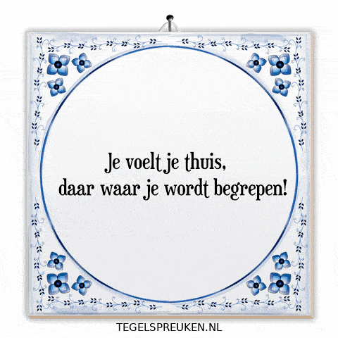 Troost Geluk GIF by Tegelspreuken.nl