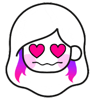 bellamakoski love heart amor in love Sticker