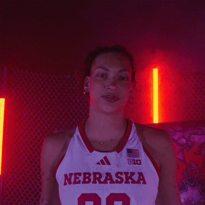 Basketball Nebraska GIF by Huskers
