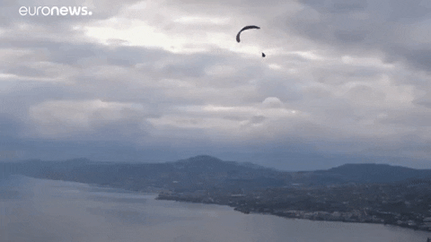 paragliding GIF by euronews