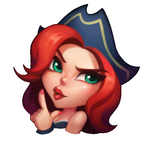 Pirate Miss Fortune Sticker by League of Legends