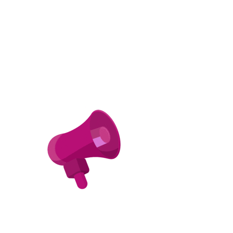 Jugendarbeit Megafon Sticker by JUGEND PRÄGT