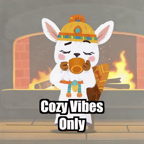 Hot Chocolate Winter GIF by Llamaozi