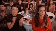 katherine langford applause GIF by MTV Movie & TV Awards