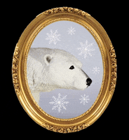 ccminifactory snowflake miniature polarbear ccminifactory GIF