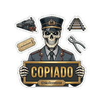 Skull Ok Sticker