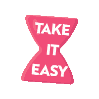 take it easy animation Sticker by Bottletop