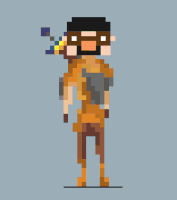 bandits pixel pixel art sword 8-bit GIF