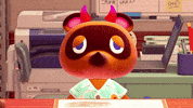 Scared Animal Crossing GIF by Amalgia LLC