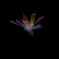 quasicrystals 3d abstract kaleidoscope crystals GIF