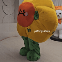 Mascot Sunflower GIF