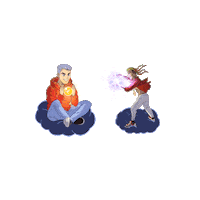 hip-hop kick Sticker by Sony Music Danmark