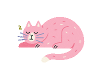 Tired Good Night Sticker