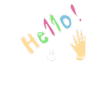 Hello Sticker