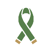 greenribbongroup mental health mental health awareness green ribbon green ribbon group Sticker