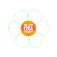 Flower Sticker by RetMod