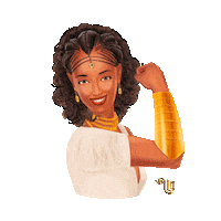 Black Girl Woman Sticker by There are stories longing to be told...