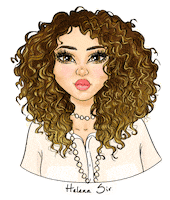 Girl Kiss Sticker