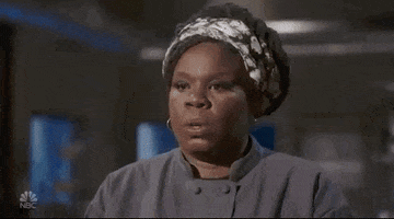 leslie jones eye roll GIF by Saturday Night Live