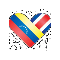 venezolanosencr costa rica cr ve chama Sticker
