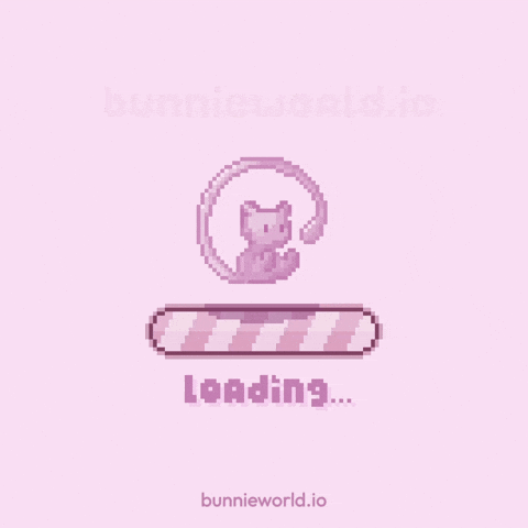 bunnieworld pixelart pink pokemon tech GIF