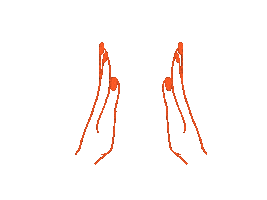 michelledervartanian clap hand clapping hands Sticker