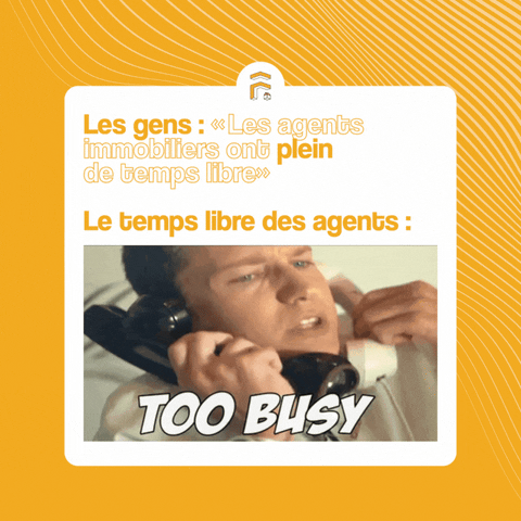 Flexvision giphyupload busy agent immobilier GIF