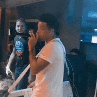 abelxanders singing mic stage live music GIF