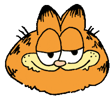 I Hate Mondays Cat Sticker by odibz