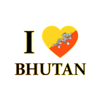 Bhutan Sticker by drukasia