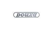 Pouxa logo fashion x shiny Sticker