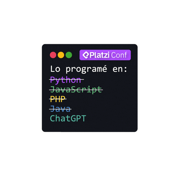 Conf Sticker by Platzi