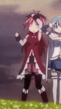 Madoka Magica Dancing GIF