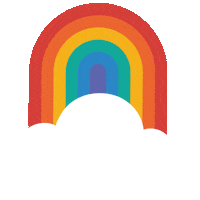 Rainbow Believe Sticker by Beloved Arise