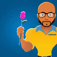 UnicomerCourtsCaribbean love valentine valentines courtney GIF