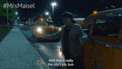 Rachel Brosnahan Reaction GIF by The Marvelous Mrs. Maisel