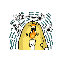 Bird Chicken Sticker by ぴょろりんちょ（ひよこ人間ぴよ）